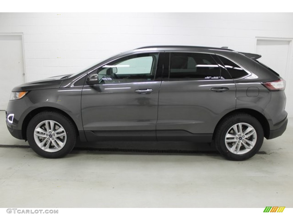 2015 Edge SEL AWD - Magnetic Metallic / Ebony photo #1