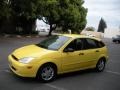2002 Egg Yolk Yellow Ford Focus ZX5 Hatchback  photo #3