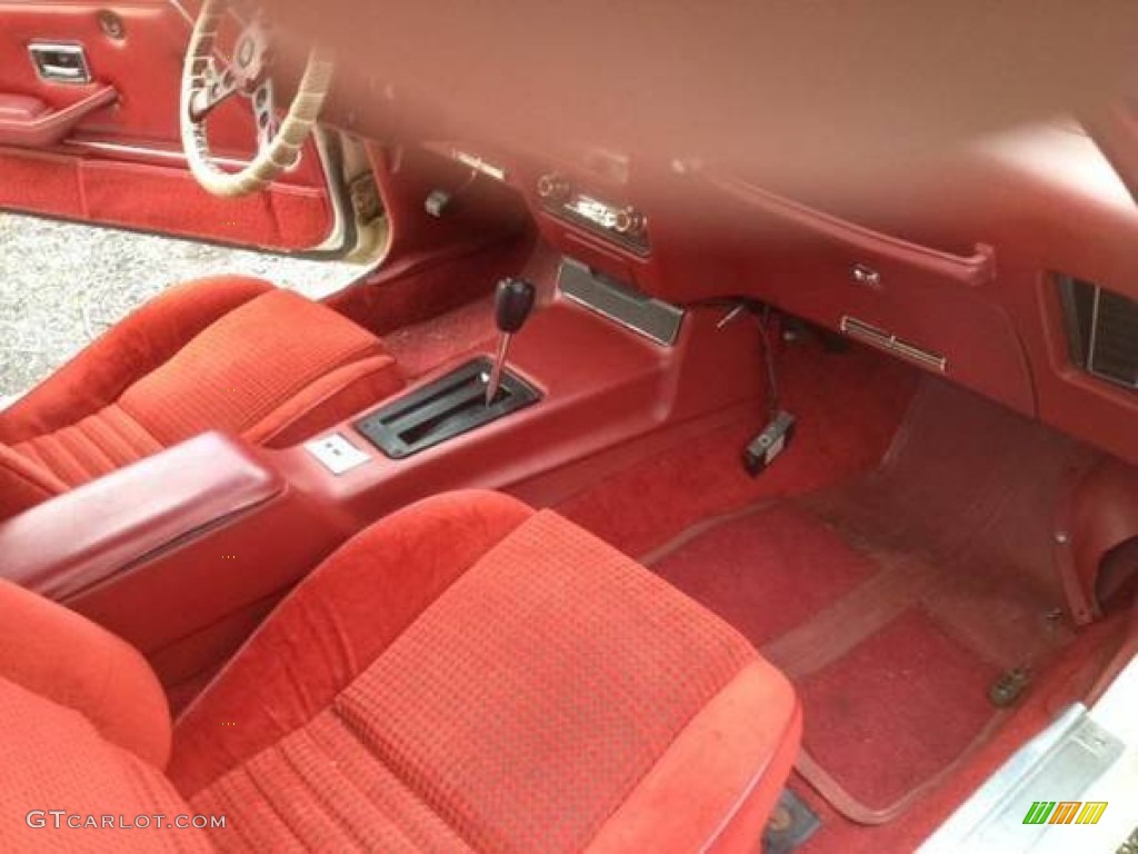 1980 Firebird Trans Am - Cameo White / Carmine Red photo #5
