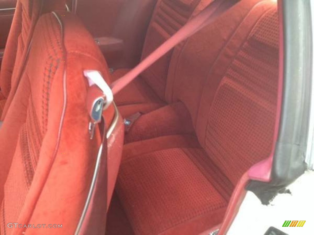 1980 Firebird Trans Am - Cameo White / Carmine Red photo #6