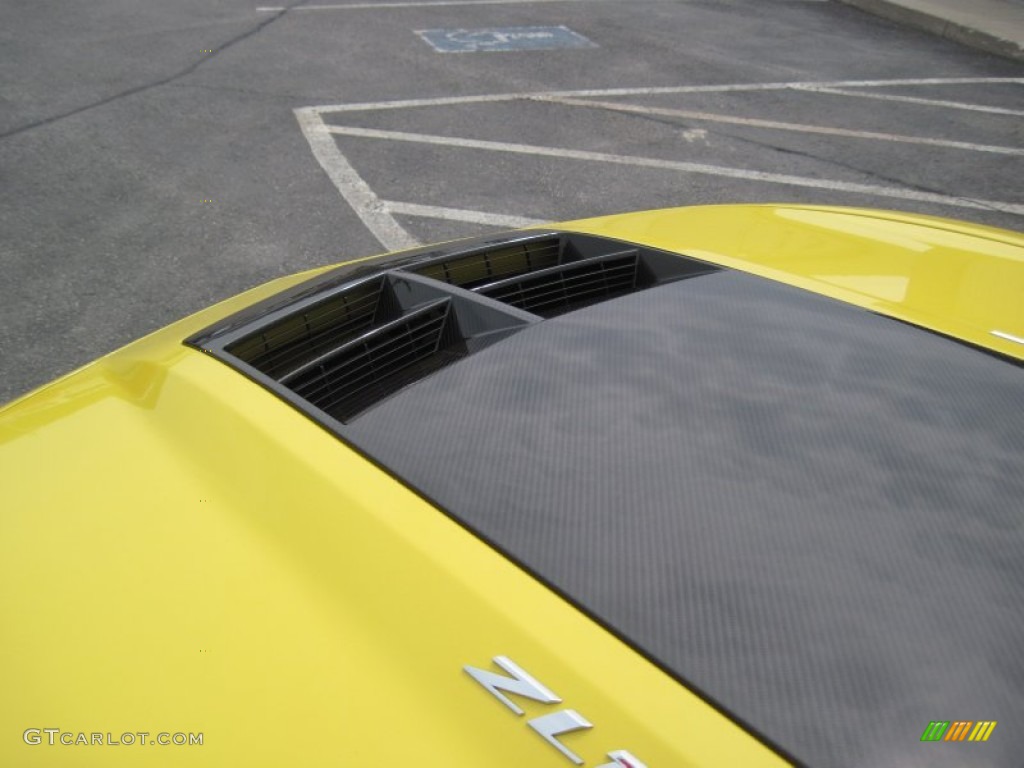 2014 Camaro ZL1 Coupe - Bright Yellow / Black photo #6