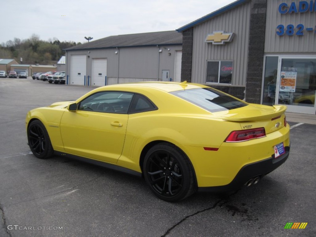 2014 Camaro ZL1 Coupe - Bright Yellow / Black photo #17