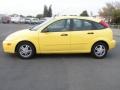 2002 Egg Yolk Yellow Ford Focus ZX5 Hatchback  photo #9