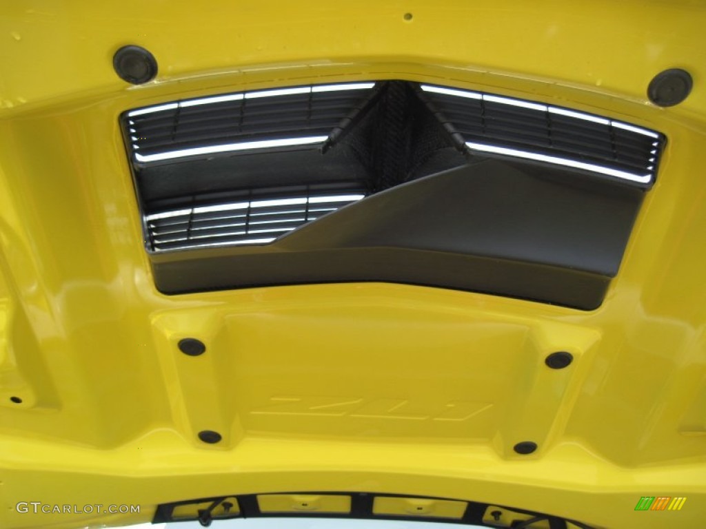 2014 Camaro ZL1 Coupe - Bright Yellow / Black photo #20