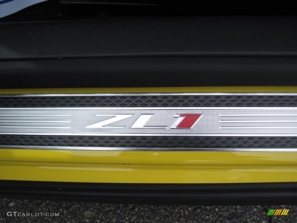 2014 Camaro ZL1 Coupe - Bright Yellow / Black photo #25