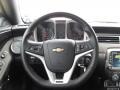 2014 Chevrolet Camaro Black Interior Steering Wheel Photo