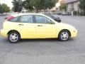 2002 Egg Yolk Yellow Ford Focus ZX5 Hatchback  photo #10