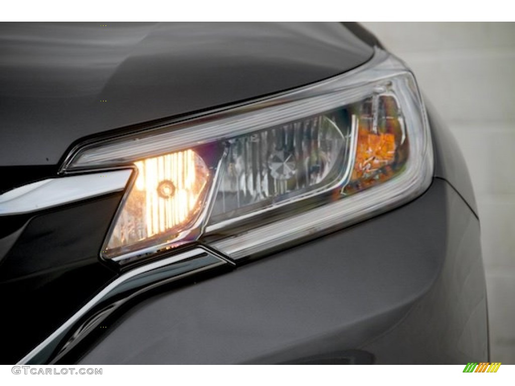 2015 CR-V LX - Modern Steel Metallic / Gray photo #4