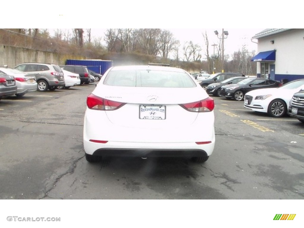 2016 Elantra SE - White / Beige photo #2