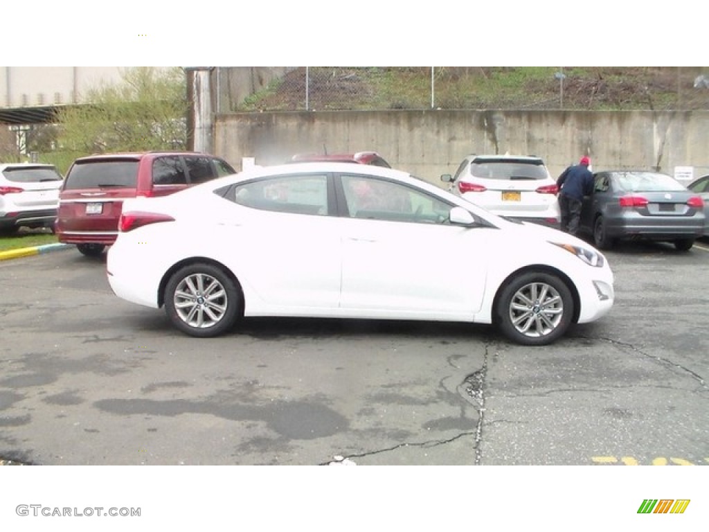 2016 Elantra SE - White / Beige photo #3