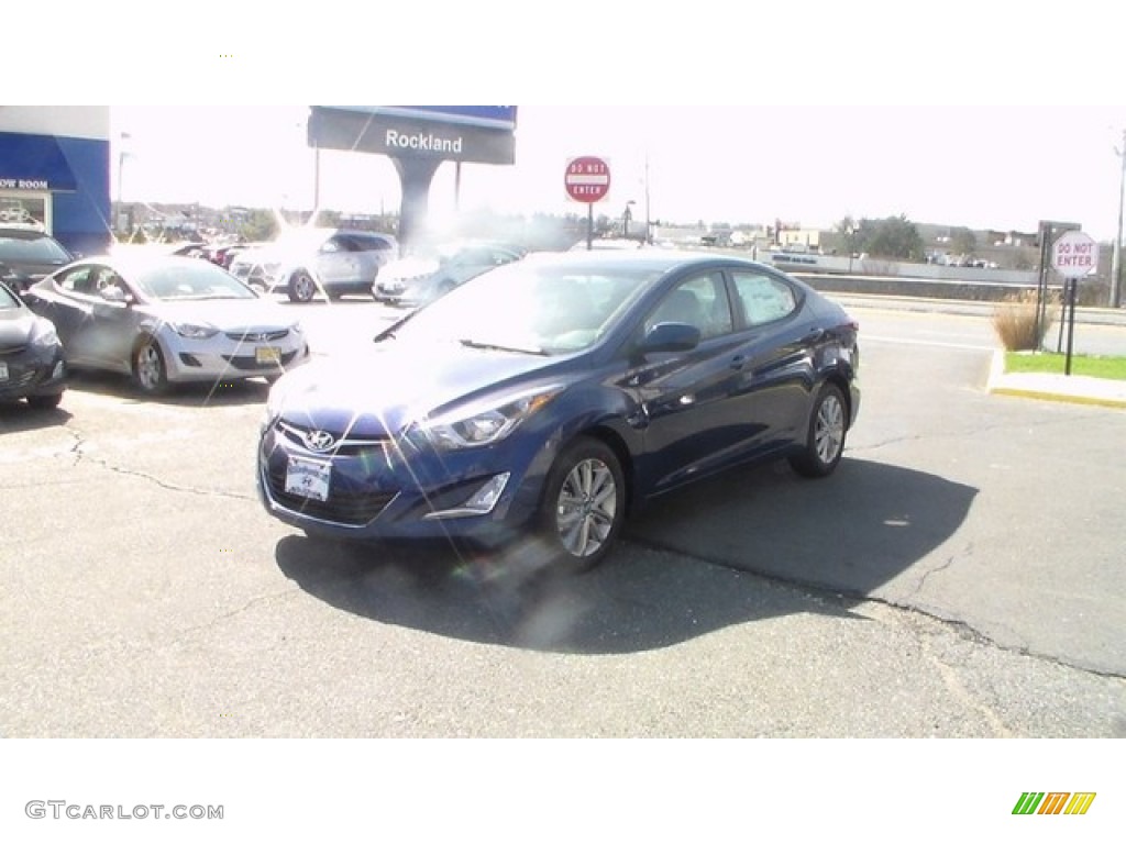 2016 Elantra SE - Blue / Gray photo #1