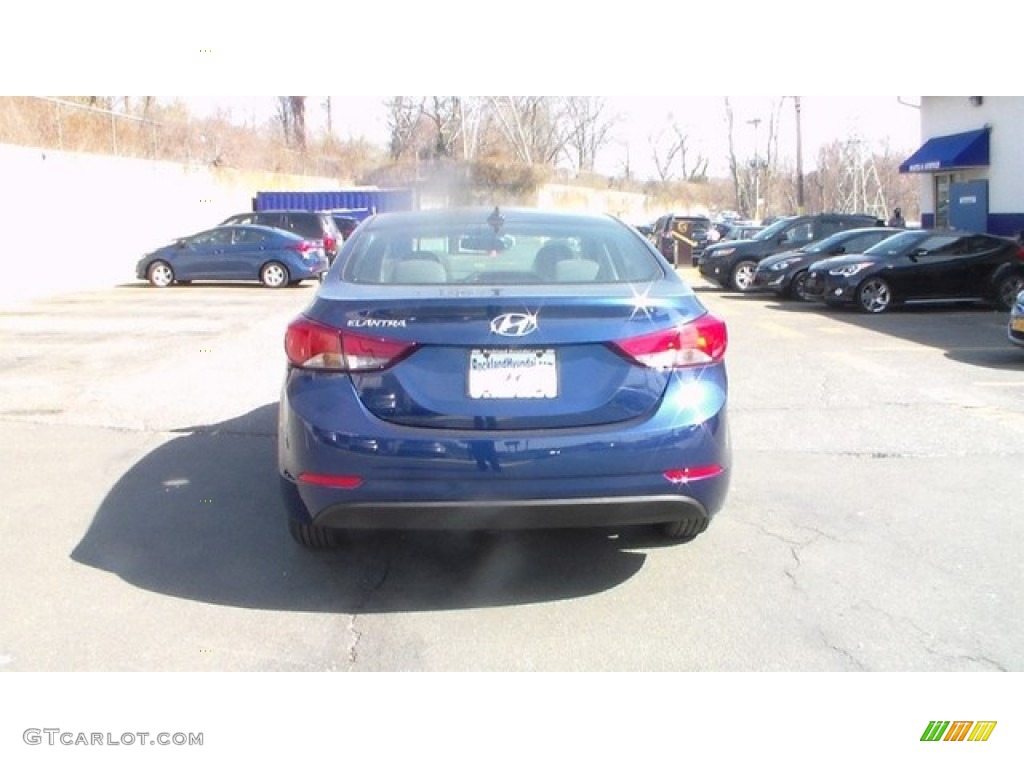 2016 Elantra SE - Blue / Gray photo #2
