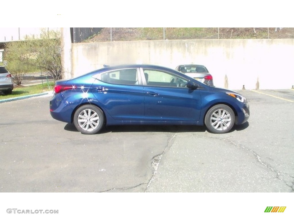 2016 Elantra SE - Blue / Gray photo #3