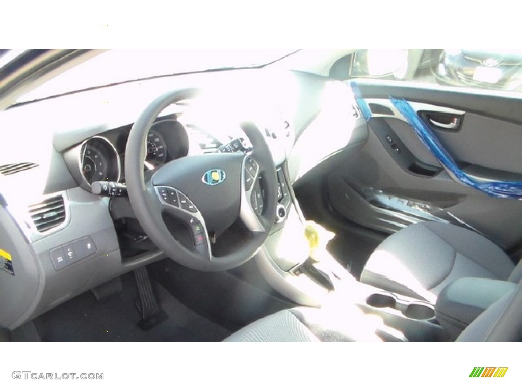 2016 Elantra SE - Blue / Gray photo #4