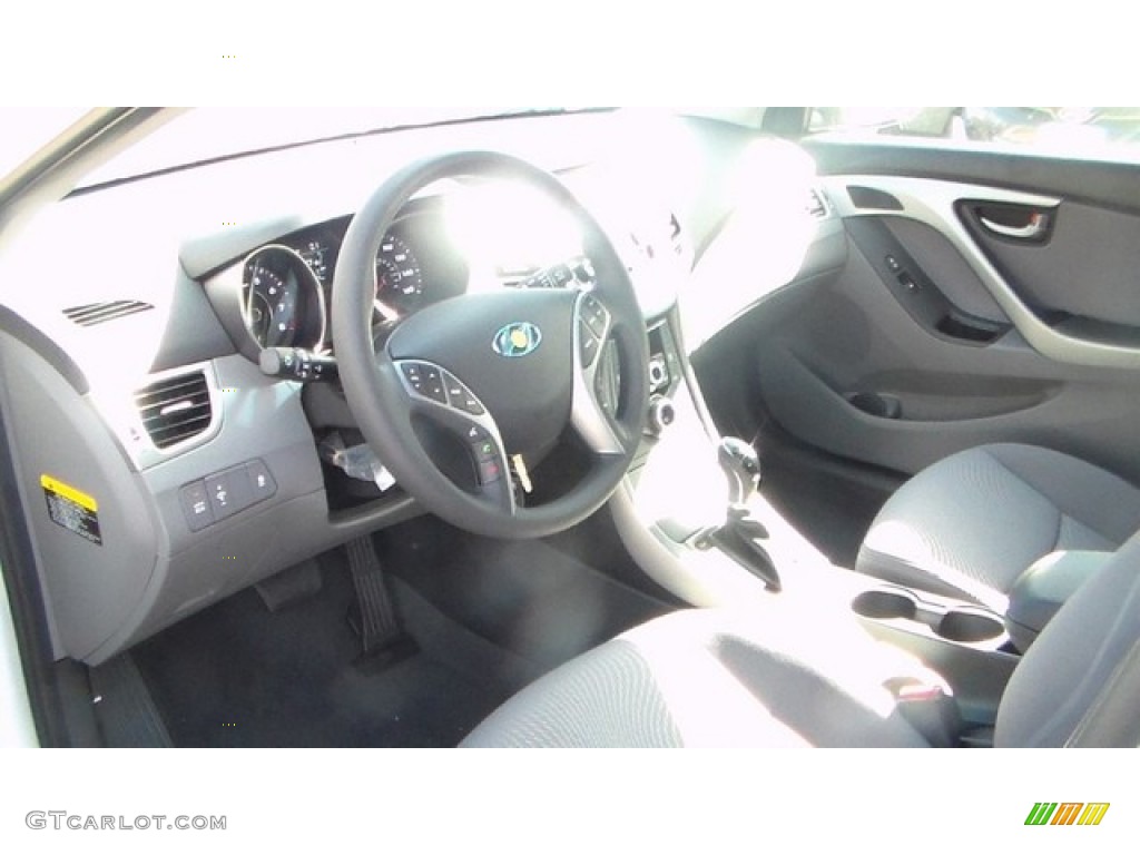2016 Elantra SE - White / Gray photo #4