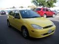 2002 Egg Yolk Yellow Ford Focus ZX5 Hatchback  photo #15
