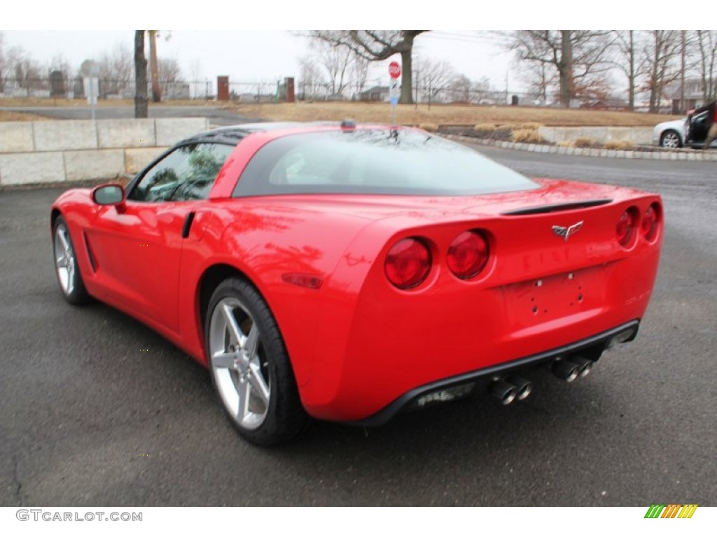 2005 Corvette Coupe - Precision Red / Ebony photo #10