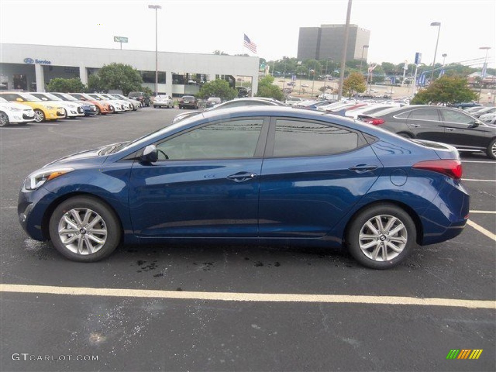 2016 Elantra SE - Blue / Gray photo #5