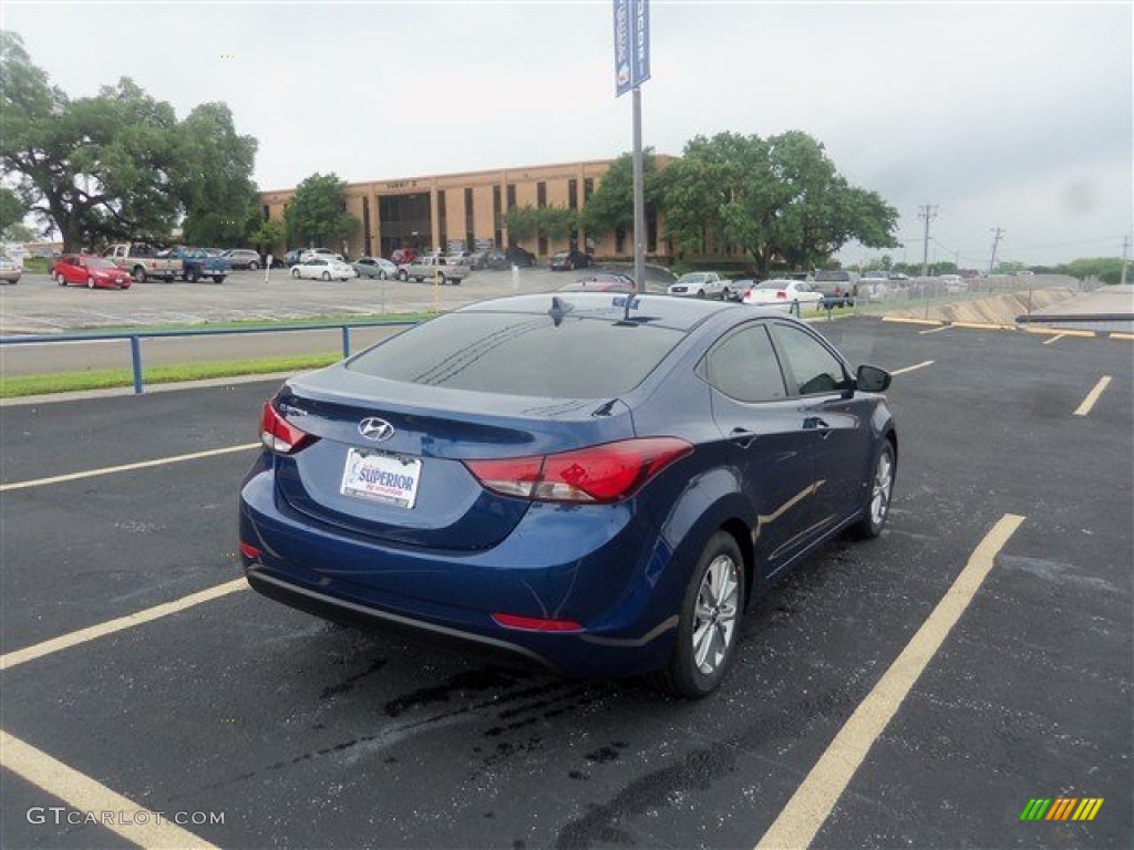 2016 Elantra SE - Blue / Gray photo #8