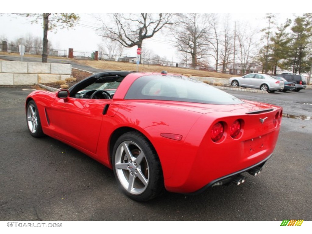 2005 Corvette Coupe - Precision Red / Ebony photo #68