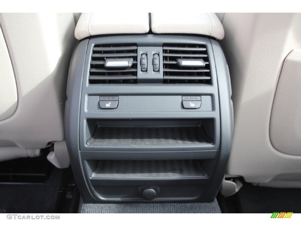 2012 5 Series 535i xDrive Sedan - Dark Graphite Metallic II / Oyster/Black photo #36