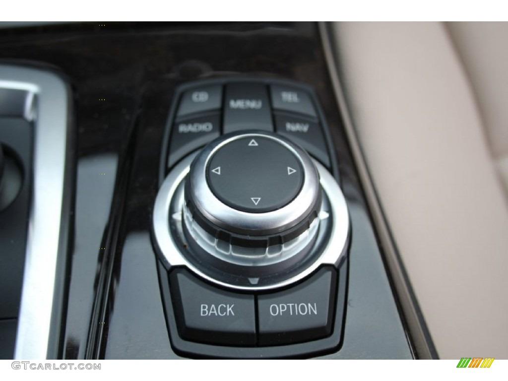 2012 5 Series 535i xDrive Sedan - Dark Graphite Metallic II / Oyster/Black photo #69