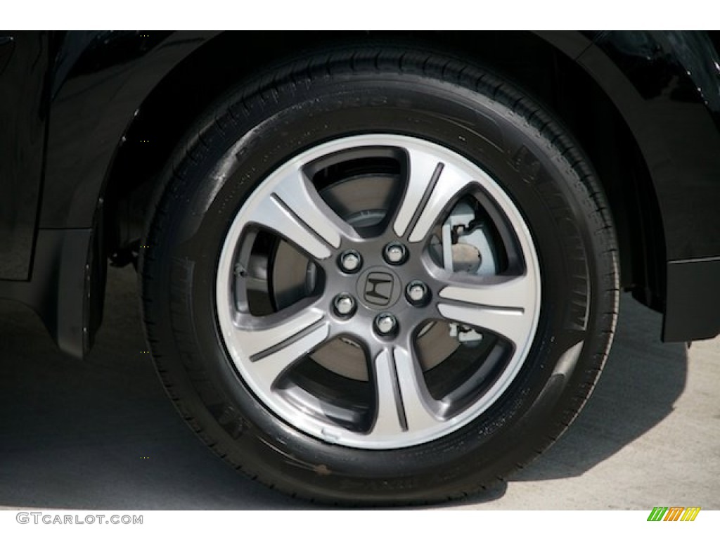 2015 Pilot SE - Crystal Black Pearl / Gray photo #7