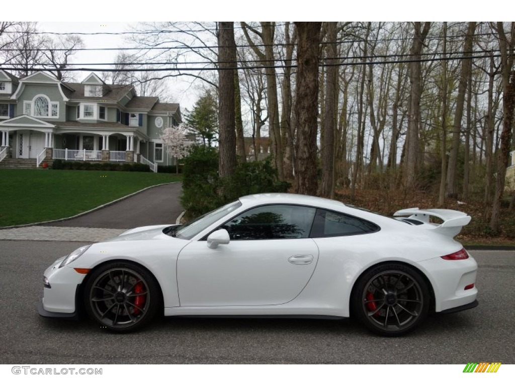 White 2014 Porsche 911 GT3 Exterior Photo #103450011