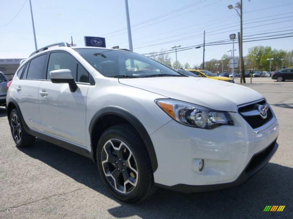 2015 XV Crosstrek 2.0i Premium - Crystal White Pearl / Ivory photo #1