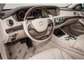Silk Beige/Espresso Brown Interior Photo for 2016 Mercedes-Benz S #103452405