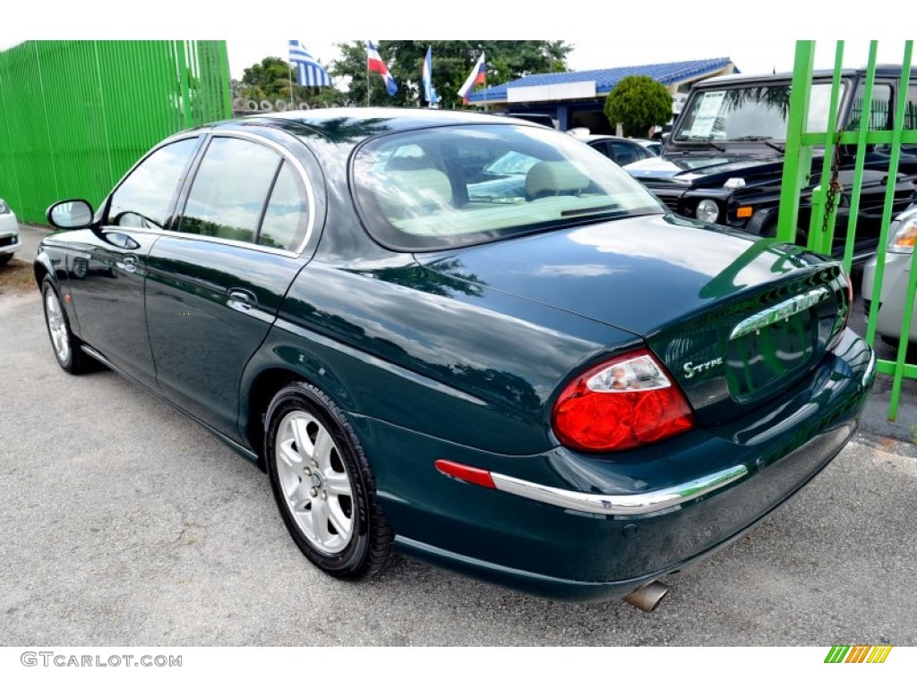 2004 S-Type 3.0 - British Racing Green / Sand photo #7