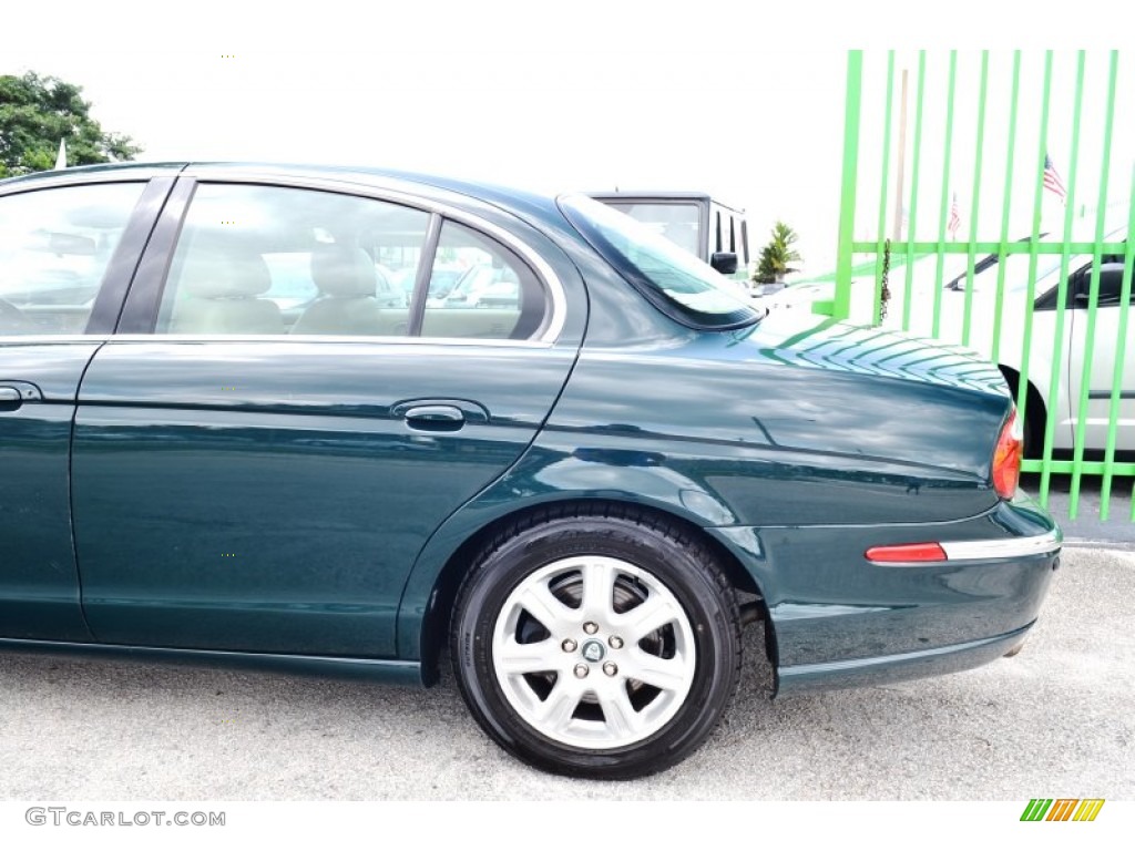 2004 S-Type 3.0 - British Racing Green / Sand photo #12