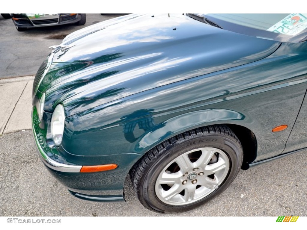 2004 S-Type 3.0 - British Racing Green / Sand photo #14
