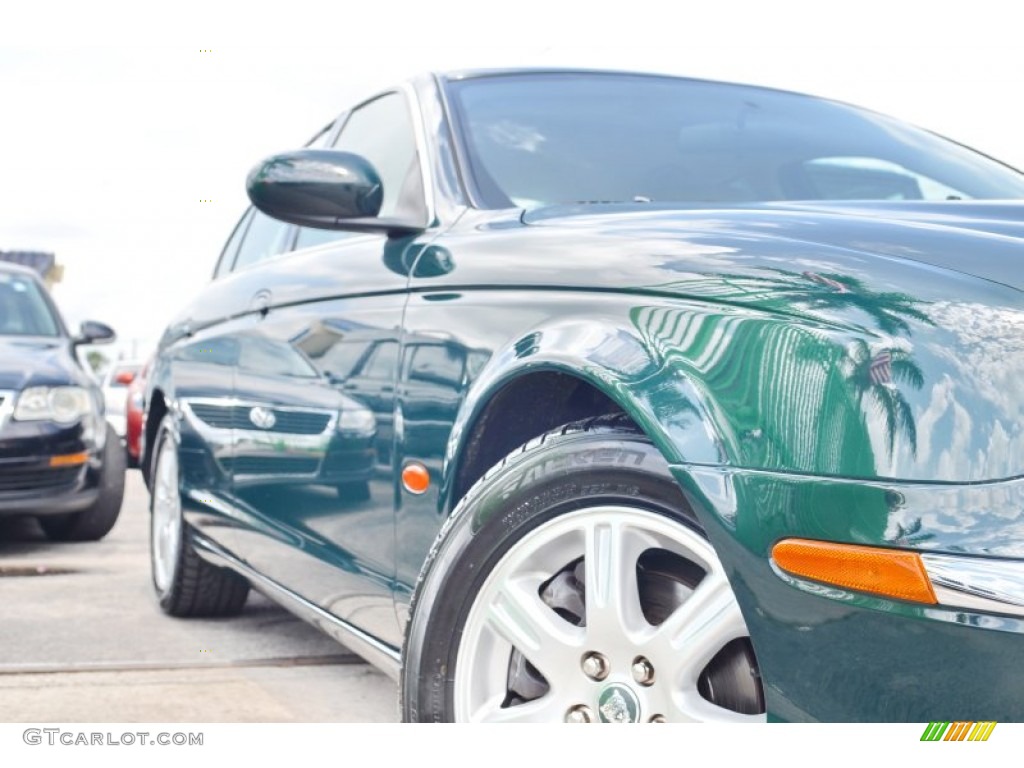 2004 S-Type 3.0 - British Racing Green / Sand photo #35