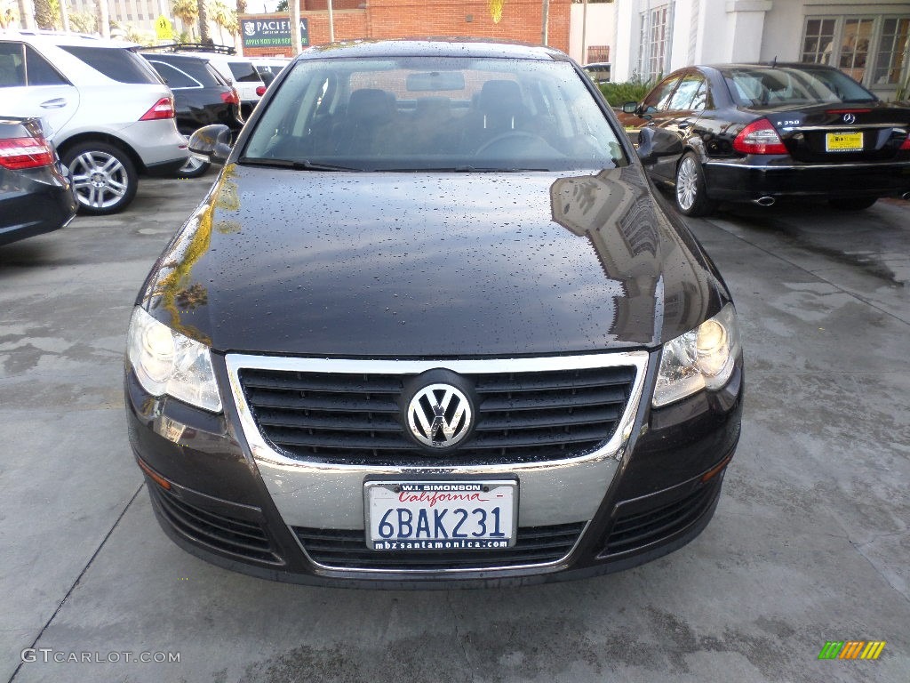 2008 Passat Turbo Sedan - Mocha Brown / Black photo #6