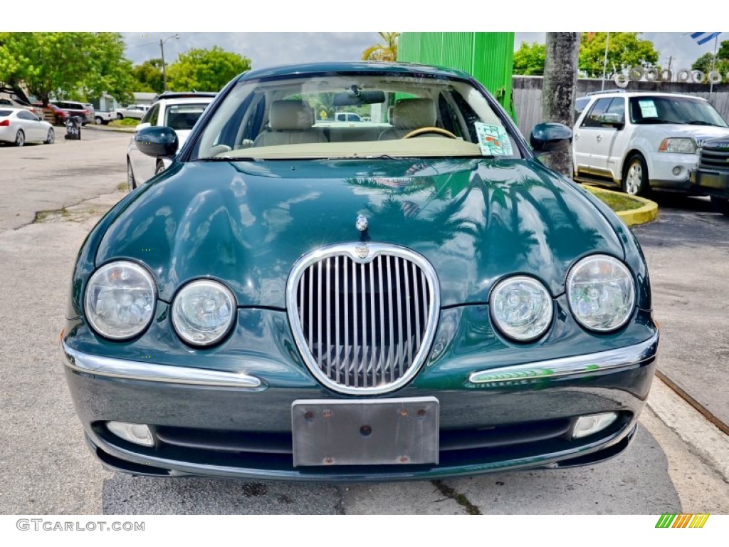 2004 S-Type 3.0 - British Racing Green / Sand photo #57