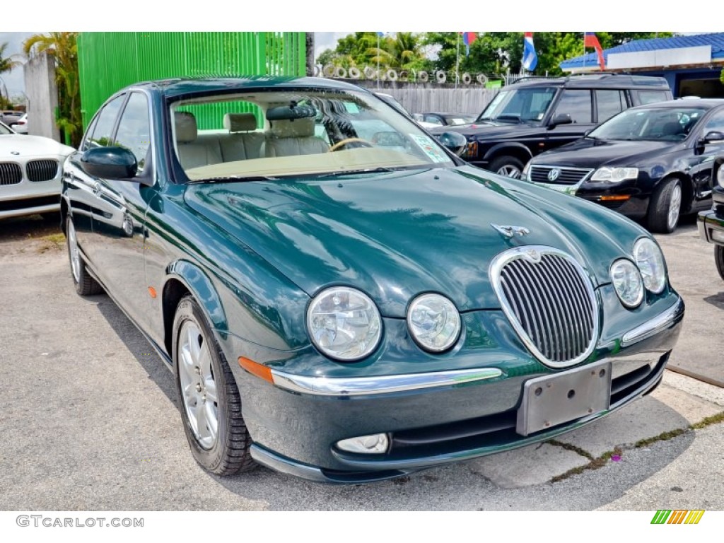 2004 S-Type 3.0 - British Racing Green / Sand photo #59