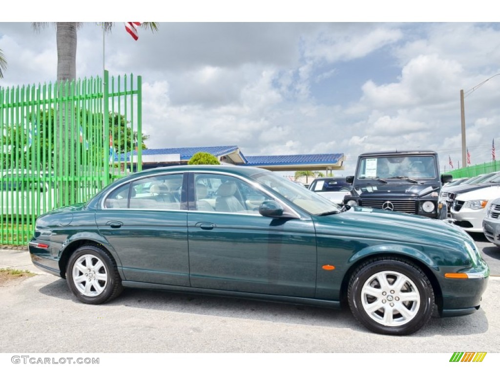 British Racing Green 2004 Jaguar S-Type 3.0 Exterior Photo #103453842