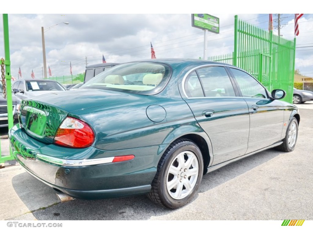 2004 S-Type 3.0 - British Racing Green / Sand photo #64