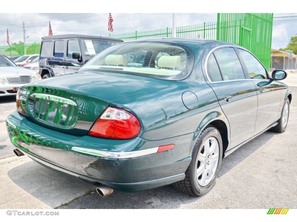 2004 S-Type 3.0 - British Racing Green / Sand photo #65