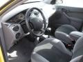2002 Egg Yolk Yellow Ford Focus ZX5 Hatchback  photo #32