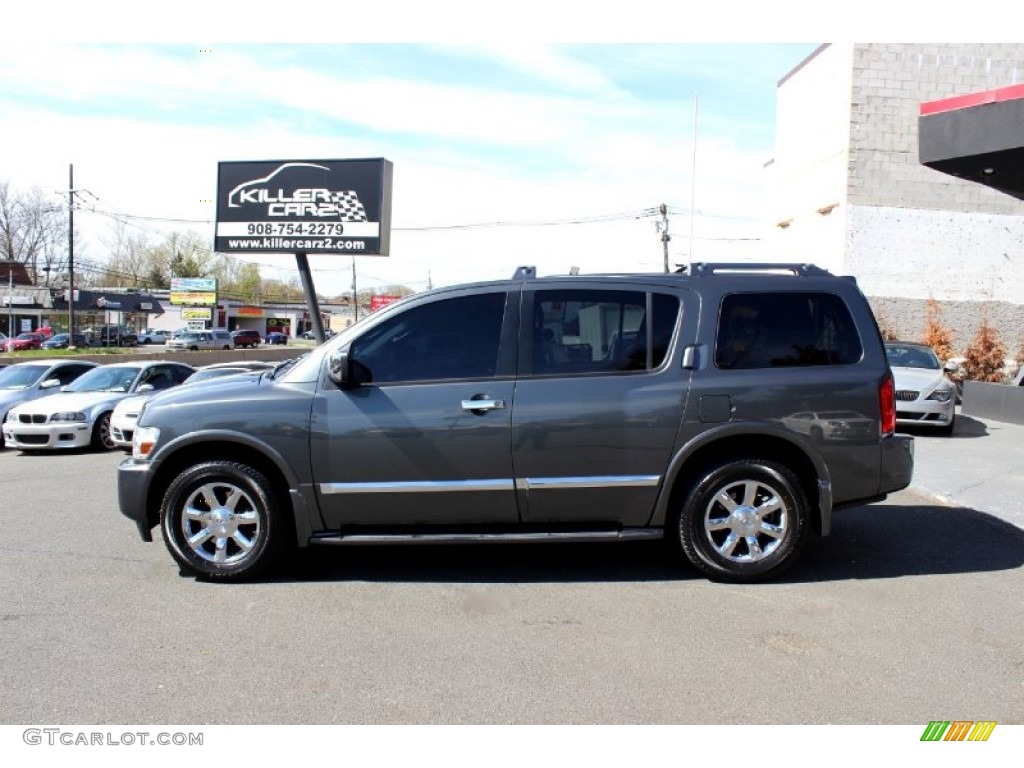 2006 QX 56 4WD - Silver Graphite / Graphite photo #4