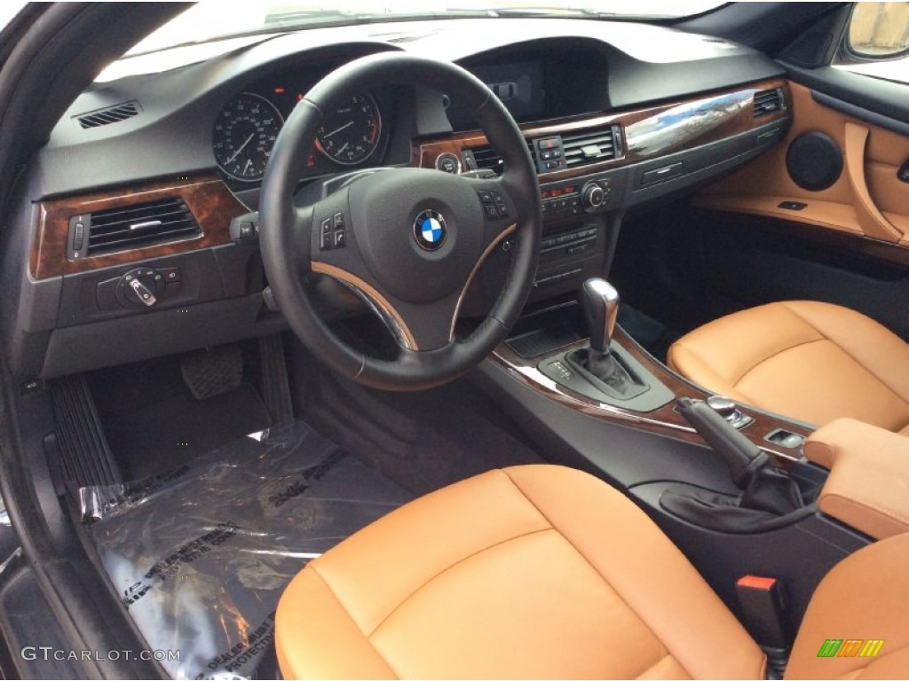Saddle Brown Interior 2012 BMW 3 Series 328i Convertible Photo #103462671