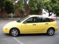 2002 Egg Yolk Yellow Ford Focus ZX5 Hatchback  photo #50