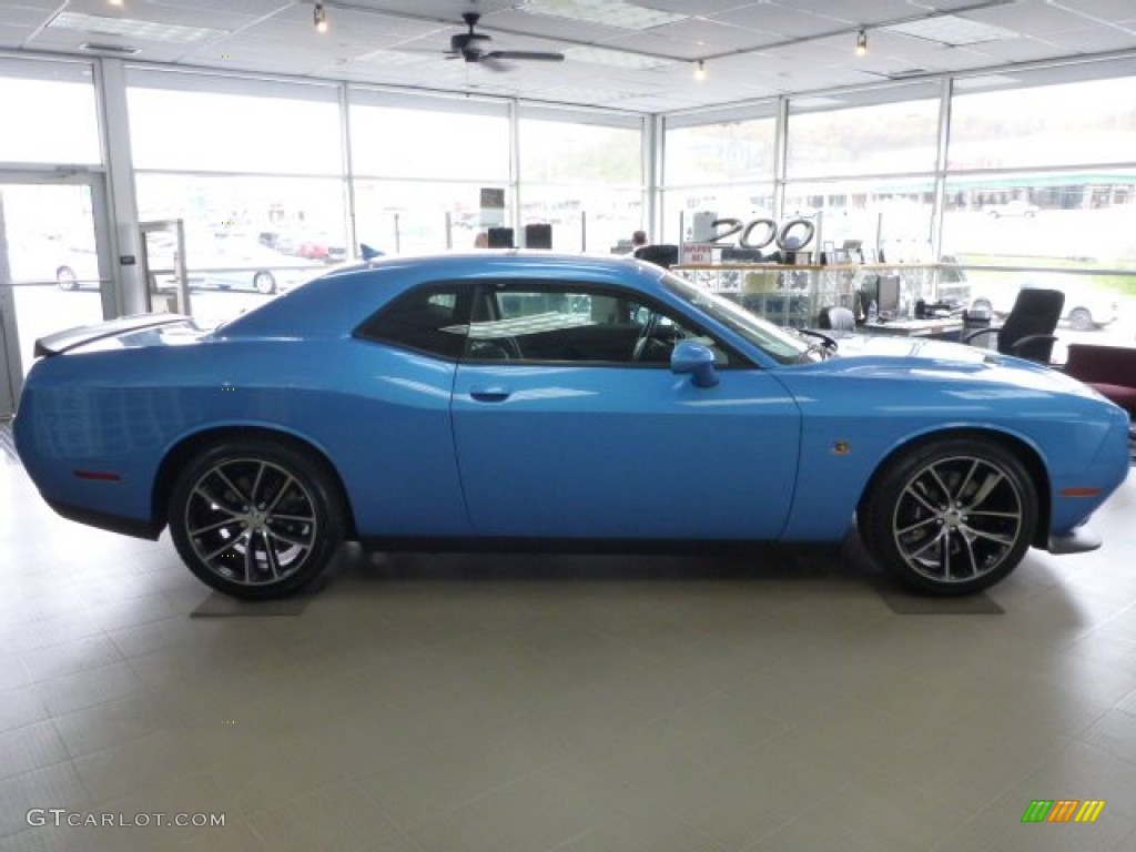 B5 Blue Pearl 2015 Dodge Challenger R/T Scat Pack Exterior Photo #103463592