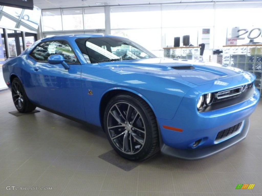 B5 Blue Pearl 2015 Dodge Challenger R/T Scat Pack Exterior Photo #103463608
