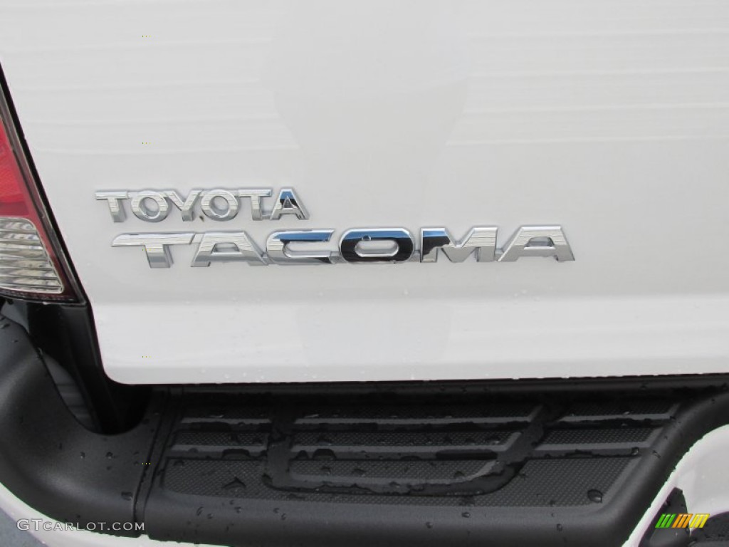 2015 Tacoma V6 PreRunner Double Cab - Super White / Graphite photo #16
