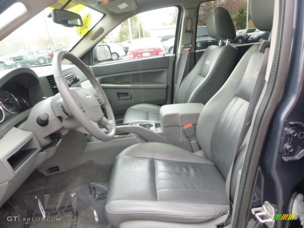 2007 Grand Cherokee Laredo 4x4 - Steel Blue Metallic / Medium Slate Gray photo #14