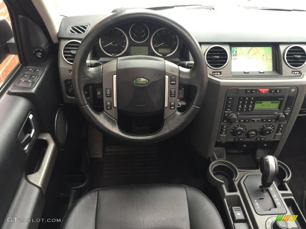 2007 LR3 V8 SE - Zermatt Silver Metallic / Ebony Black photo #18