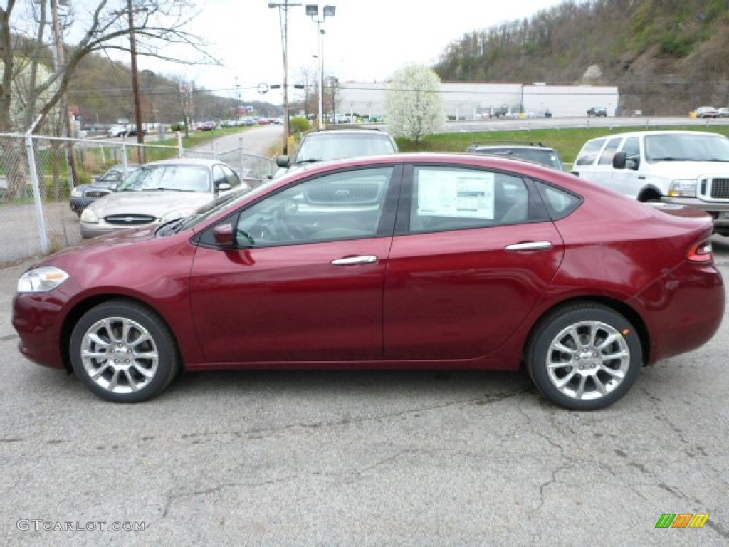 2015 Dart Limited - Passion Red Pearl / Ceramic White/Tungsten Accent Stitching photo #2